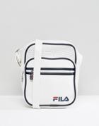 Fila Vintage Aldrich Shoulder Bag In White - White