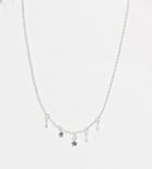 Kingsley Ryan Sterling Silver Choker Necklace With Star Pendants