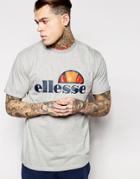 Ellesse T-shirt With Classic Logo - Gray