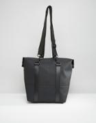 Rains City Bag In Black - Black