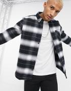 Hugo Ermann Checked Shirt In Black