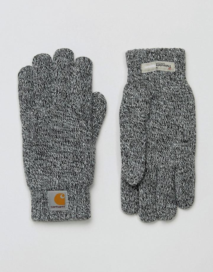Carhartt Wip Scott Gloves - Gray