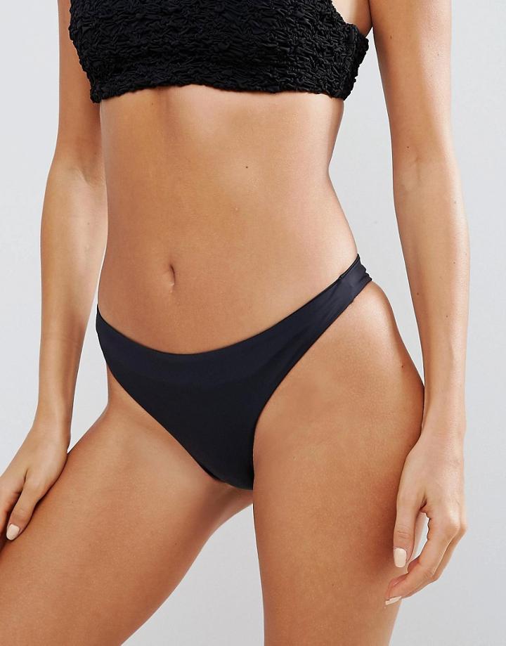 Zulu And Zephyr Skimpy Bikini Bottom - Black