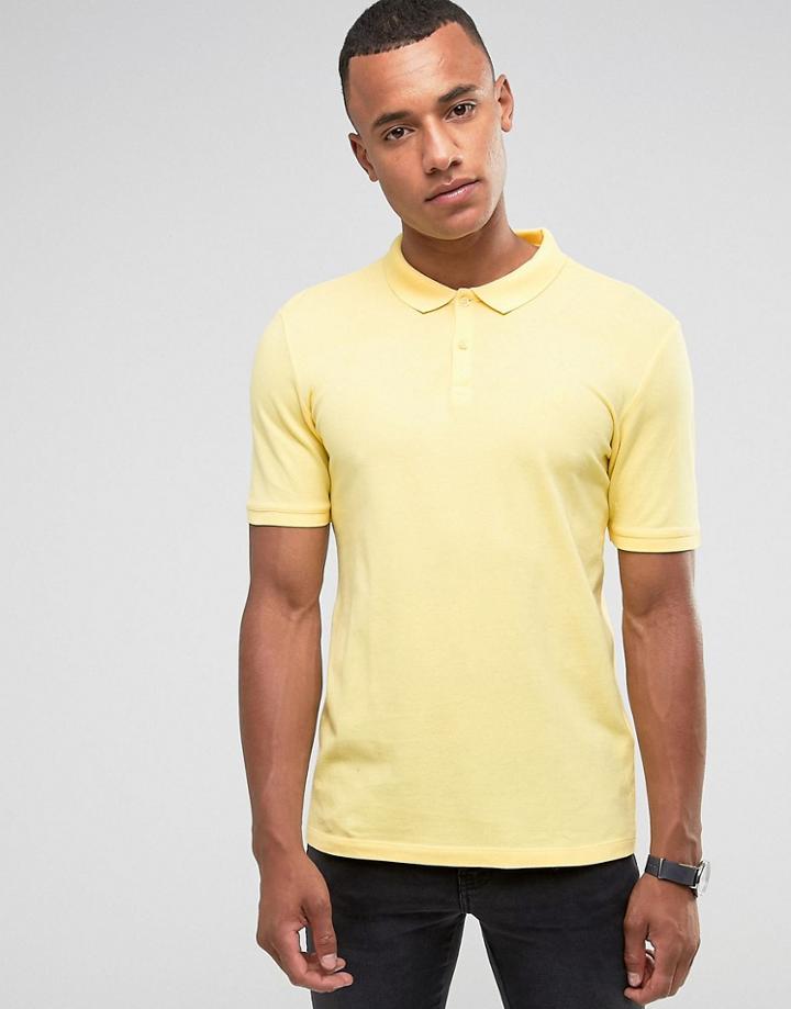 Jack & Jones Premium Polo - Yellow