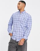 Polo Ralph Lauren Regular Fit Check Oxford Shirt In Blue
