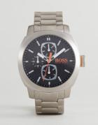 Boss Orange By Hugo Boss 1550029 Capetown Bracelet Watch In Silver - Silver