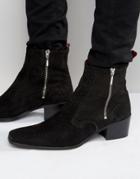 Jeffery West Manero Zip Boot - Black