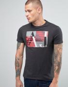 Armani Jeans T-shirt T-shirt With Aj Flock Logo - Gray