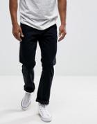 Loyalty And Faith Straight Fit Konfer Jeans In Black - Black