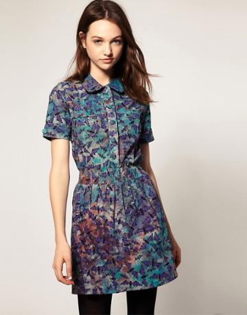 Ruby Rocks Bat Shirt Dress - Purple