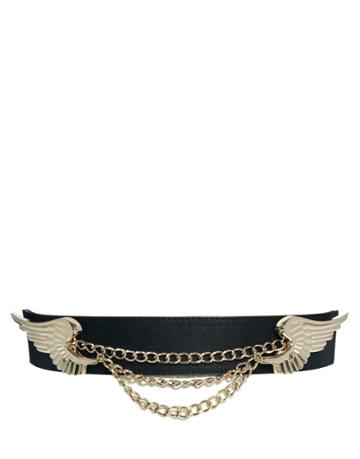 Asos Wings And Chain Waist Belt