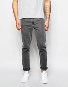 Asos Skinny Jeans With Gray Tint - Gray
