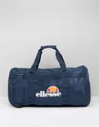 Ellesse Barrel Bag With Logo - Stone