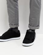 Etnies Fader Sneaker In Black - Black