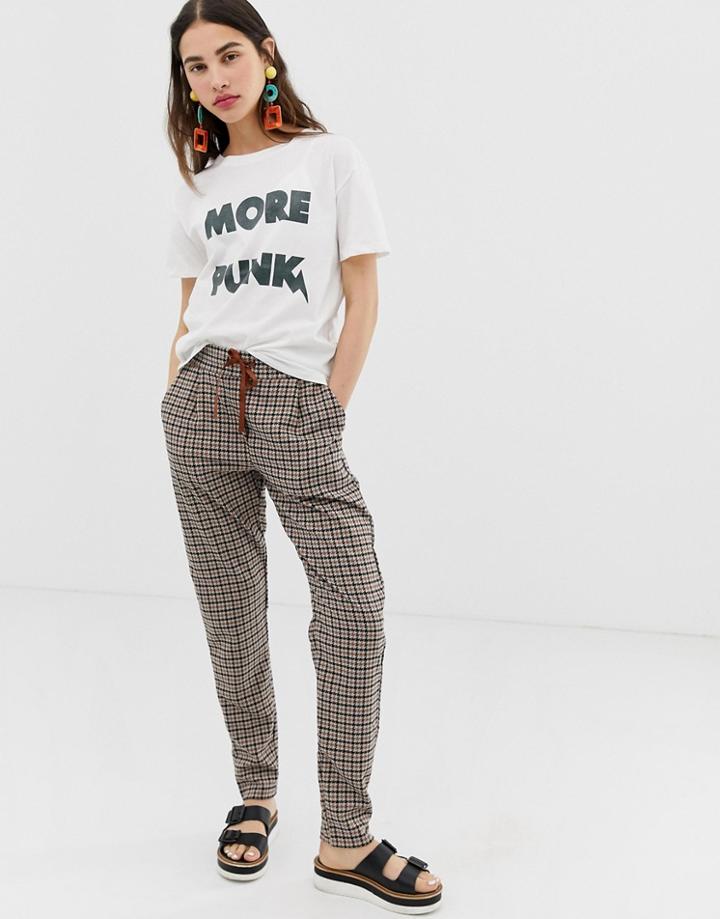 Ichi Check Pants - Multi