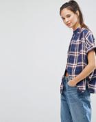 Only Batwing Check Shirt - Multi