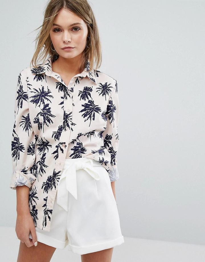 Vila Floral Print Shirt - Multi
