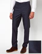 Asos Slim Fit Pants In Sharkskin