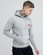 Ellesse Hoodie With Small Logo In Gray