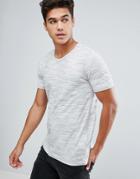 Jack & Jones Premium Marl T-shirt With Pocket - Gray