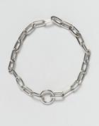 Gogo Philip Link Chain Necklace - Silver