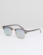 Jeepers Peepers Retro Sunglasses - Gray