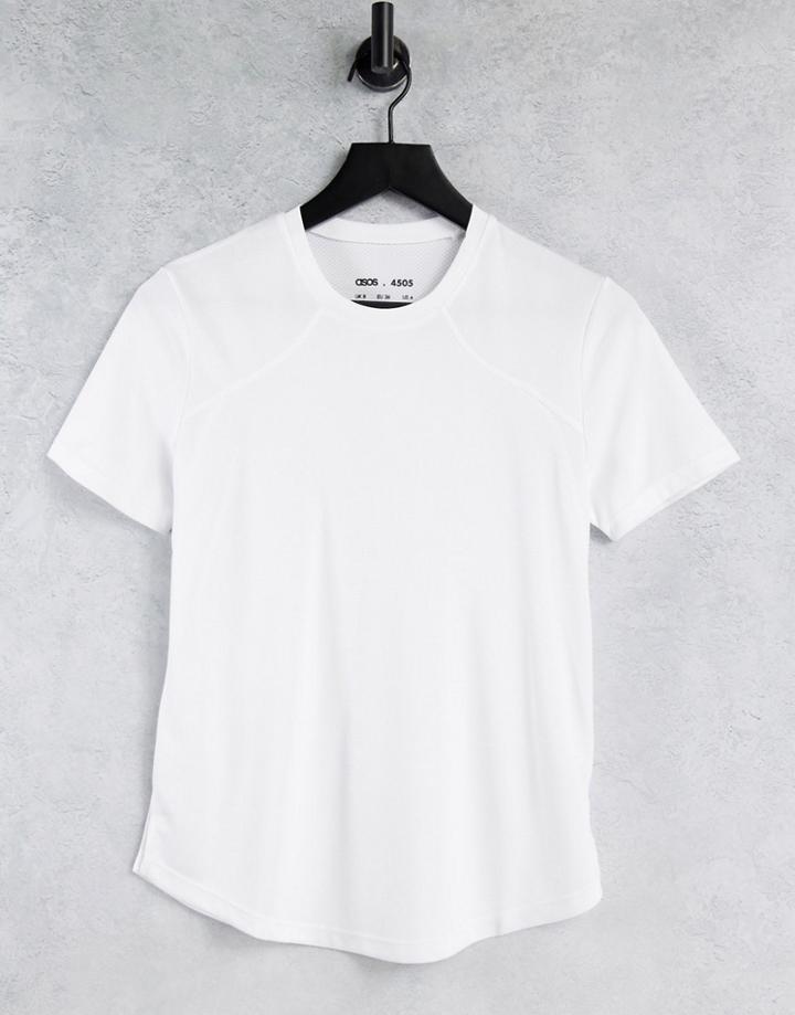 Asos 4505 Icon Performance T-shirt-white
