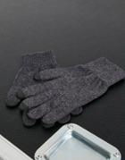 Asos Design Touchscreen Gloves In Gray - Lgray-grey
