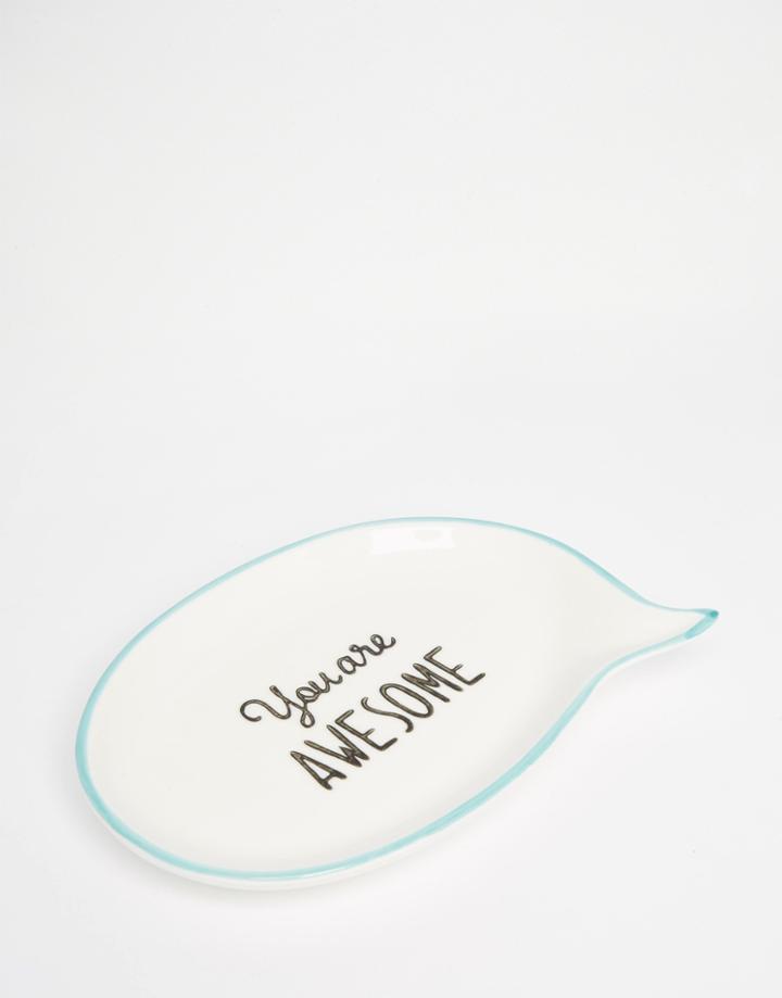 Sass & Belle You Are Awesome Jewelry Dish - Multi