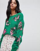 Ba & Sh Knit Sweater - Green