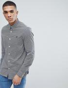 Fred Perry Pattern Shirt In Blue - Blue