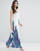 Jasmine Floral Maxi Dress - White