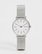 Skagen Skw2692 Signatur Slim Mesh Watch In Silver - Silver