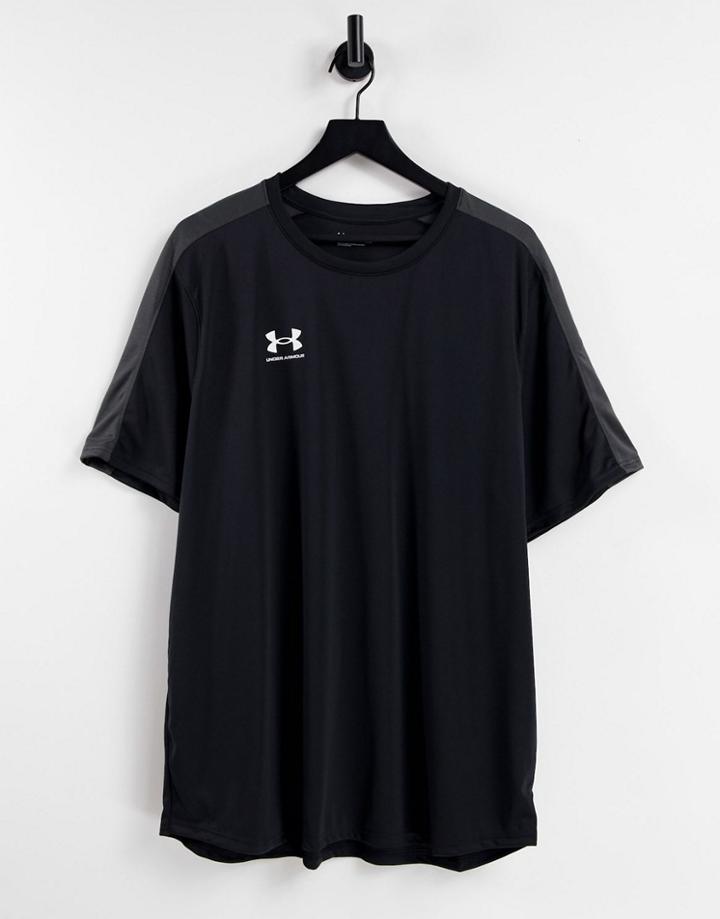 Under Armour Football Challenger Training T-shirt In Black