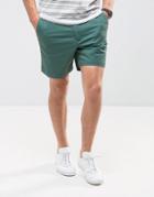 Abercrombie & Fitch Prep Fit Shorts In Green - Green