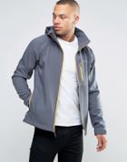 Columbia Cascade Ridge Ii Hooded Jacket Softshell In Graphite Gray - Gray