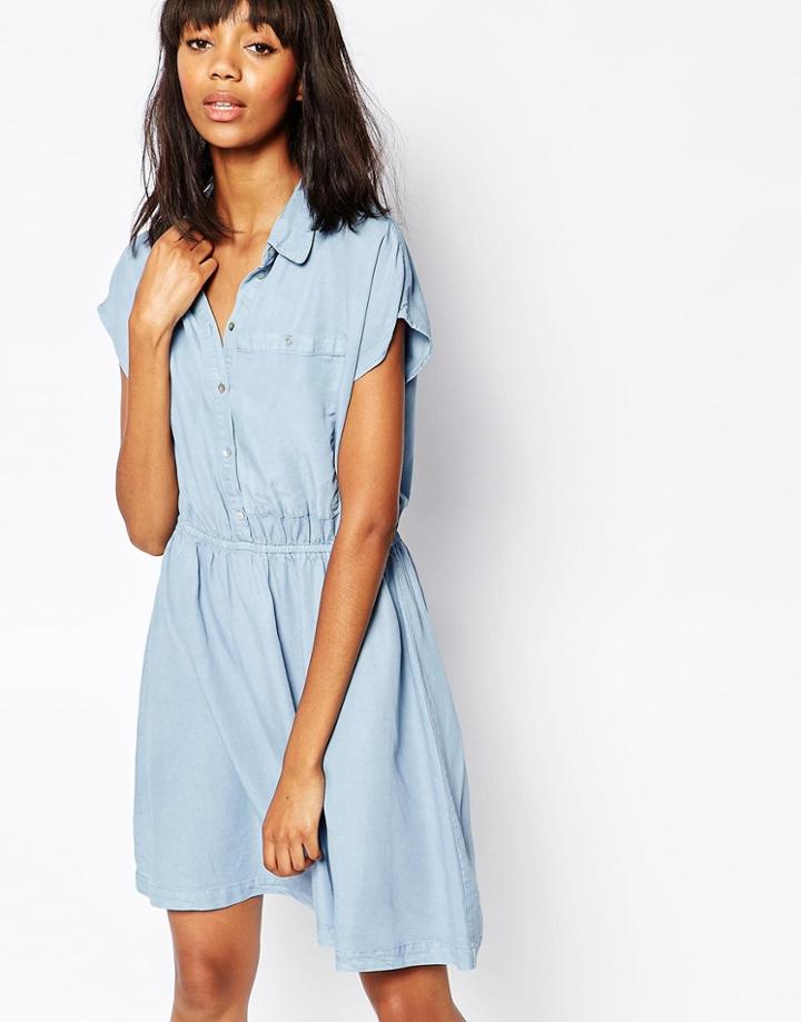 Minimum Denim Skater Dress - 1001 Jeans Light