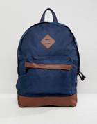 New Look Backpack In Blue - Blue