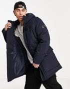 Tommy Hilfiger Cotton Parka Jacket-navy