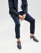 Armani Exchange J13 Slim Fit 5 Pocket Gaberdine Stretch Pants - Navy
