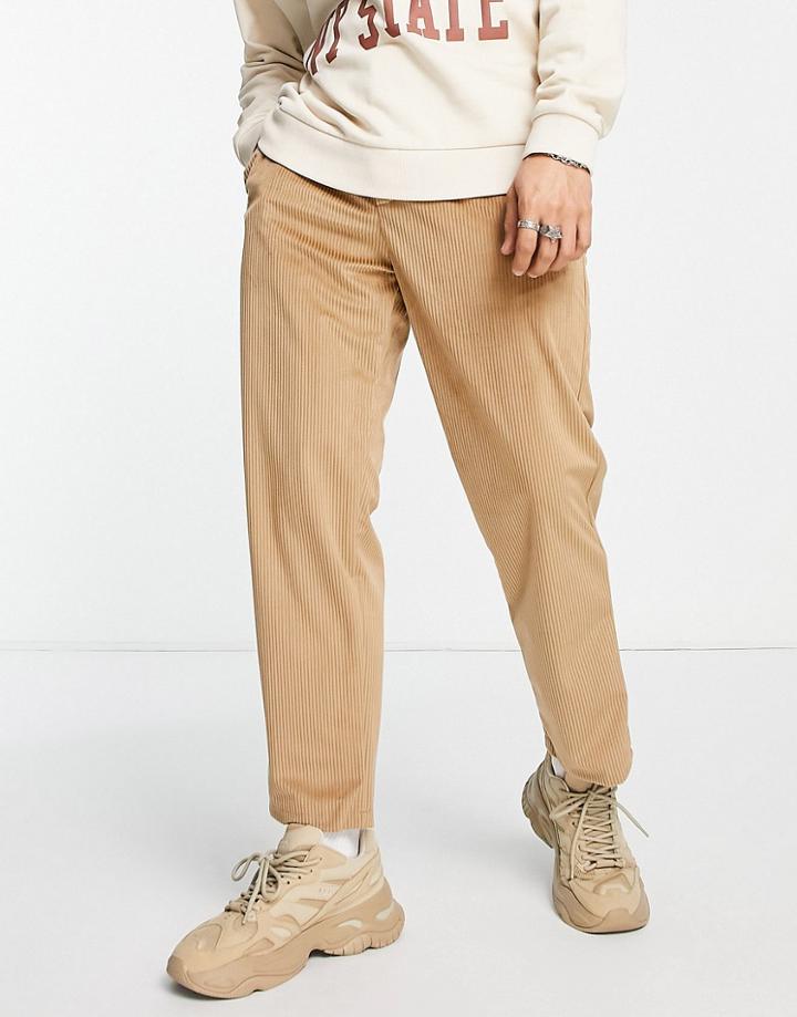 Bolongaro Trevor Loose Cord Pants-brown