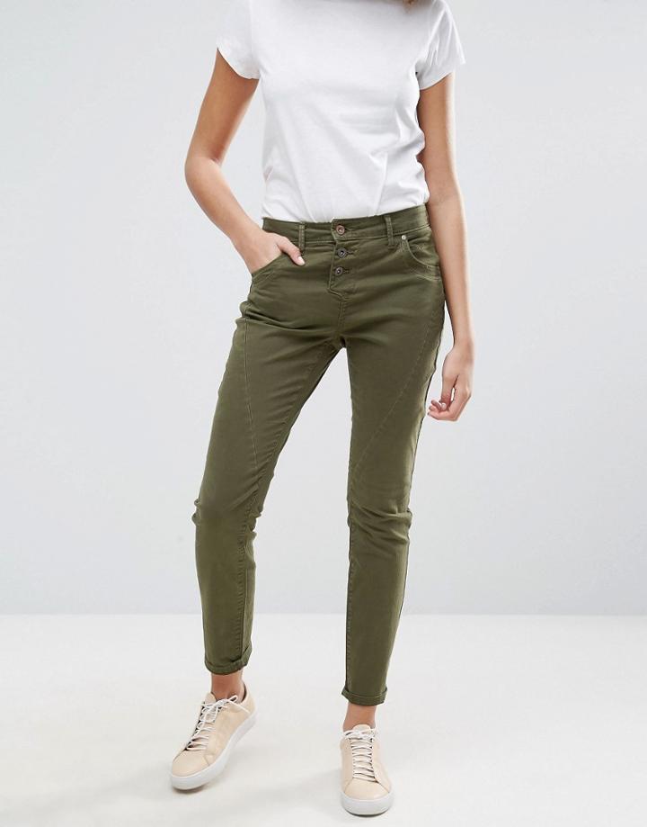 Only Lizzy Antifit Pants - Green