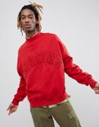 Charm's Sweatshirt In Red With Logo - Red