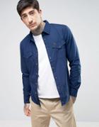 Lee Western Slim Fit Shirt Solid Dobby - Navy