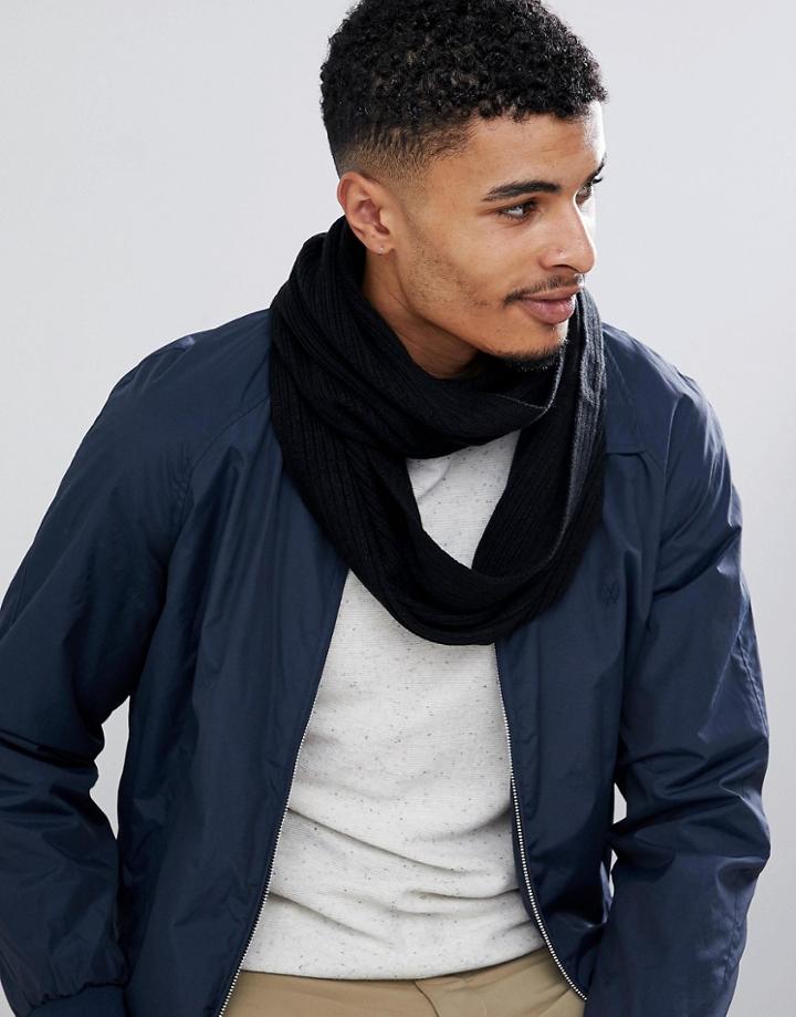 Jack & Jones Infinity Scarf Scarf - Black