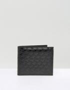 Abuze London Wallet With Wasp Print - Black