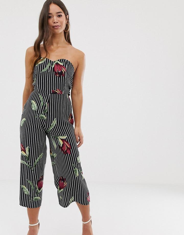Love Strapless Jumpsuit - Multi