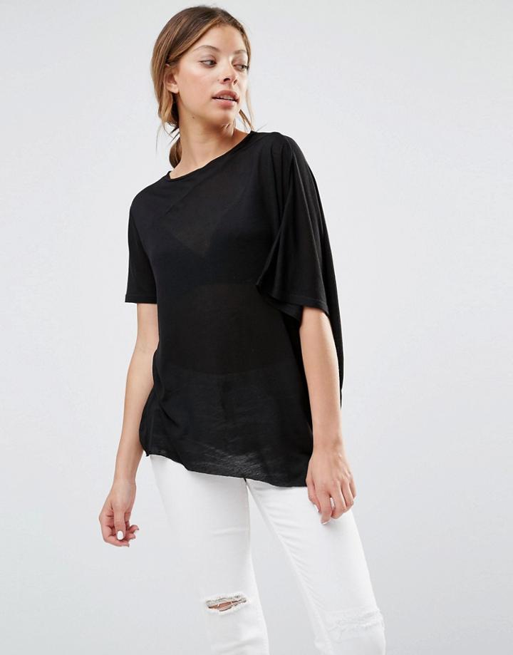 Cheap Monday Mistake T-shirt - Black