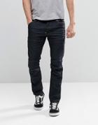 G-star 5620 3d Slim Jeans In 3d Raw - Navy