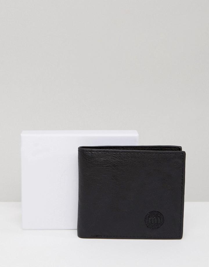 Mi-pac Matte Billfold Wallet Black - Black